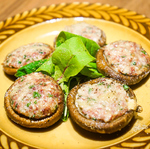 椎茸と生ハムグリル