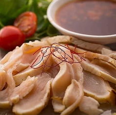 薩摩鶏のむね肉のタタキ