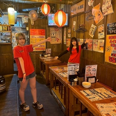 奥のテーブル席は20名様までご利用可能！【本厚木/飲み放題/居酒屋/焼き鳥/食べ放題/宴会】
