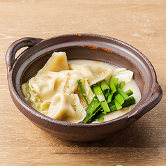白い炊き餃子