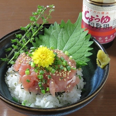 ミニまぐろ丼