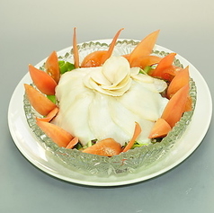 アワビ入り中華風サラダ