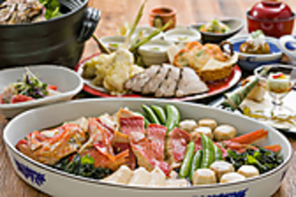 名物 金目鯛煮と土鍋炊き鯛飯の覚弥会席プラン【120分飲み放題付】6000円(税込)～