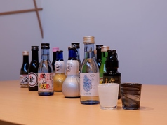 日本酒とのペアリングも楽しんで