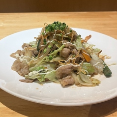 グリーンカレー香る肉野菜炒め