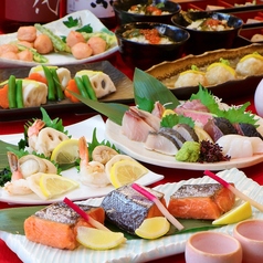 海鮮と日本酒 魚舟 梅田阪急グランドビル店のコース写真