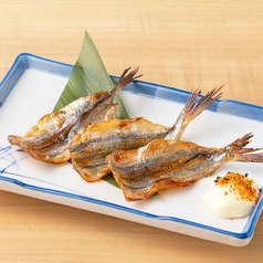 さよりみりん干し/いいだこピリ辛タレ/磯のつぶ貝串(塩) 1串 各