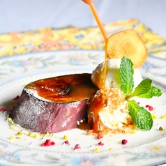 焼芋バニラアイス添え