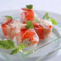 コース料理はあえて少量多皿構成にしません。