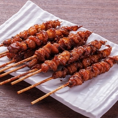 鶏皮揚げ串 特製醤油ダレ(十本)