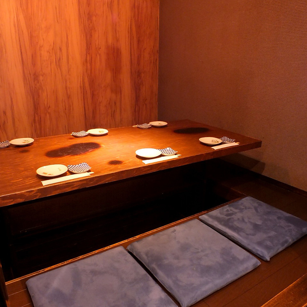 【和の情緒あふれる個室】当店の個室でお客様だけの空間をお楽しみください。