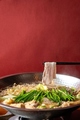料理メニュー写真 鹿児島地鶏と黒豚の出汁しゃぶ鍋セット