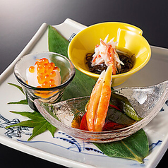 新橋 蟹割烹 まつえのコース写真