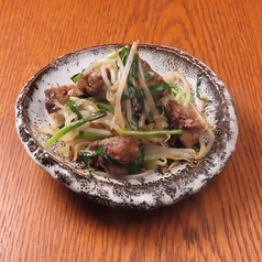 鶏屋のレバニラ炒め