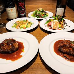 黒豚ハンバーグ よっちゃん 代々木のコース写真