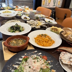 Crab Shrimp and Oyster クラブ シュリンプ アンド オイスターのコース写真