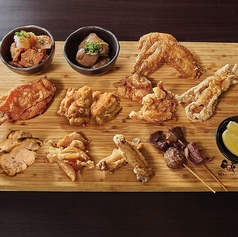 鶏肉全種盛り