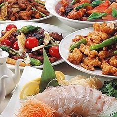 新大阪ワシントンホテルプラザ チャイナテーブルのコース写真