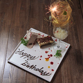 料理メニュー写真&nbsp;誕生日 記念日プレート