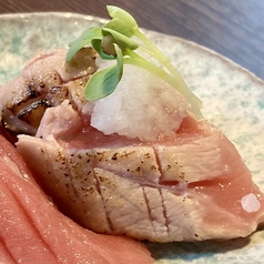 本マグロ中トロ炙り