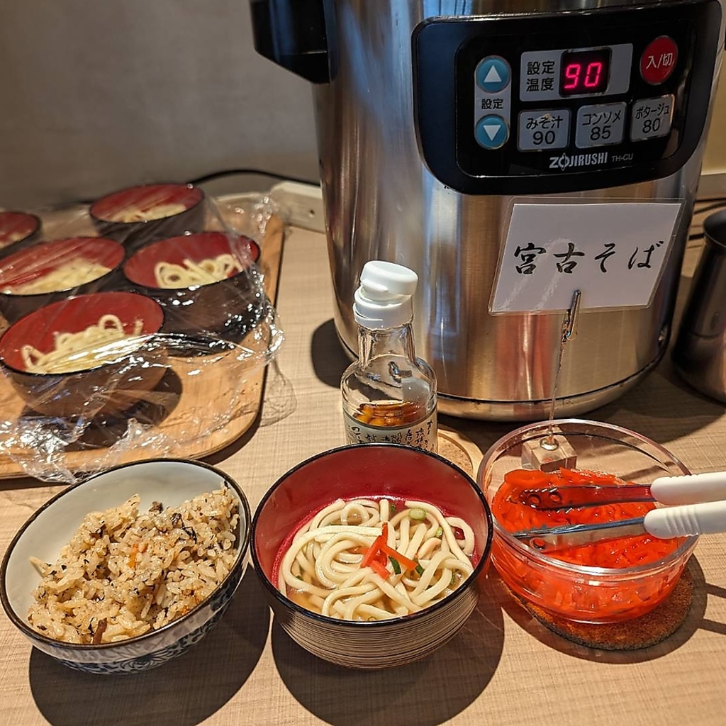 【モーニング】昨日、飲みすぎた、、そんな朝にも！地元の名産、宮古そばでリフレッシュ♪