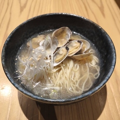 あさりの酒蒸しラーメン