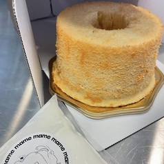 生シフォンケーキのテイクアウト
