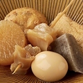 料理メニュー写真&nbsp;おでん４種盛り