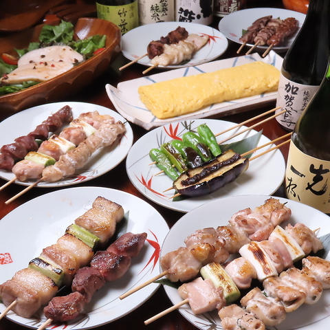 串焼きをはじめとした和食料理が自慢◎お酒の種類も豊富で宴会にぴったりなお店！