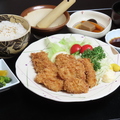 料理メニュー写真 ひれかつ定食