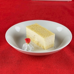 ひんやり！半冷凍♪ミルクレープ