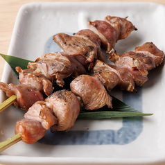 ぼんじり、砂肝、せせり、もも、ねぎま、ハツ