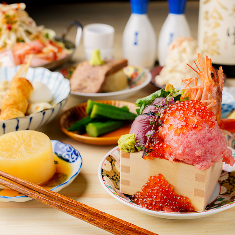 海鮮と豚骨おでん 食べ飲み放題 おすすめ屋 熊本下通店(下通り（通町筋