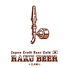 RAKU BEER ラクビアのロゴ