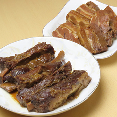 スペアリブの甘酢煮込み