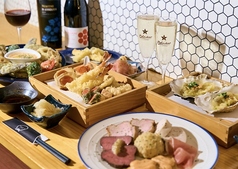 天ぷらとワイン からり。六角橋店のコース写真