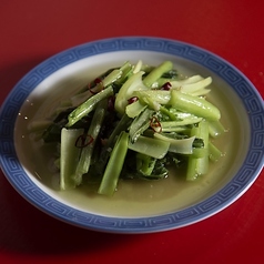 青菜炒め