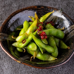 枝豆ペペロンチーノ