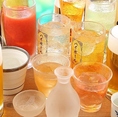 ソフトドリンクもございますので、お酒を飲まれない方もご満足いただけます
