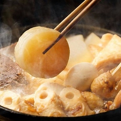 餅入り巾着/こんにゃく/ちくわ/蟹味噌入り魚団子/焼き鳥各種