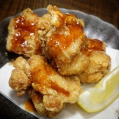 特製オリジナルソースの鶏唐揚げ