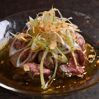 他では味わえない当店自慢の創作料理！