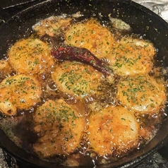 海老のアヒージョ