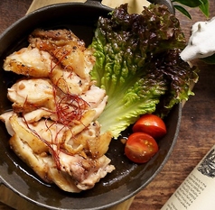 さつま知覧どりの炙りモモ肉 香味ソース