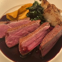 仔鴨のロースト ソースヴァンルージュ