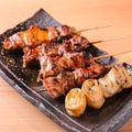 料理メニュー写真&nbsp;本日の豚串盛り合わせ（5本）