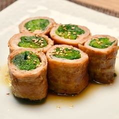 京ねぎの豚バラ焼き