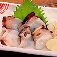サーモンわら焼きたたき 3切れ/生タコわら焼きたたき 3切れ