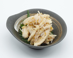 鶏肉の梅水晶和え