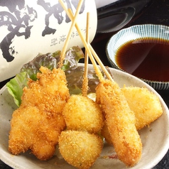 焼き鳥も串上揚げもどちらも楽しめる♪